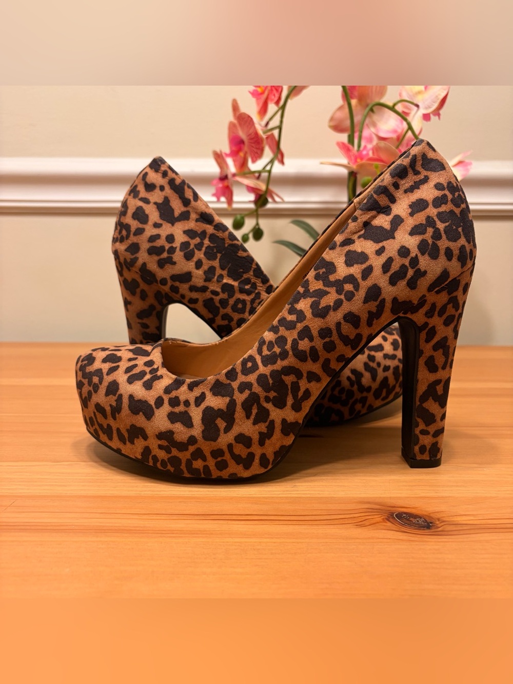 Torrid4H Leopard Print Platform Pump, 9.5WW